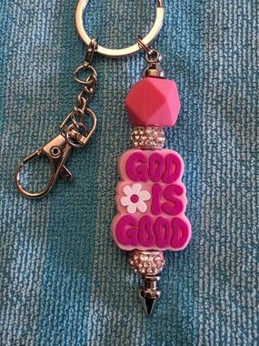 God Is Good Keychain